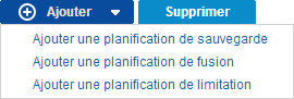 Sauvegarder - Planification