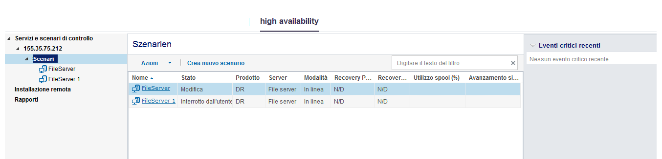 High Availability