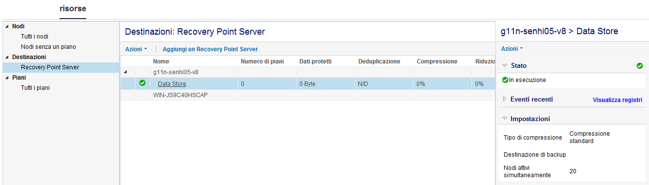 Gestione della destinazione