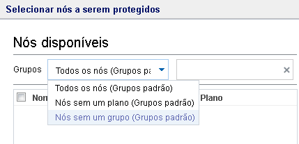 Filtrar grupo de nós