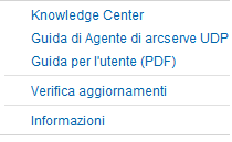 Menu Guida