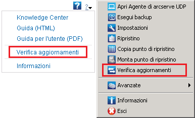 Verifica aggiornamenti