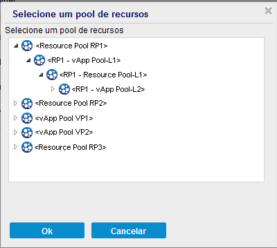 Restauração - VM diferente - Pool de Recursos - novo