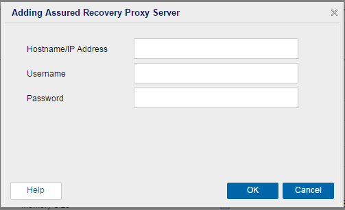 Especificación del servidor proxy
