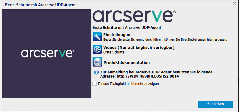 cad2d - Bildschirm "Erste Schritte" - W