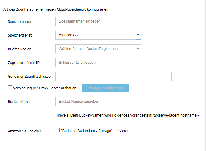 Dialogfeld "Cloud-Konto hinzufügen"