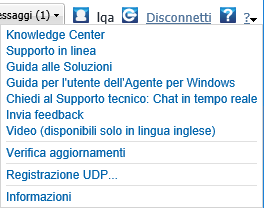 Menu Guida