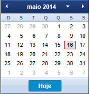 Calendário - Ponto de recuperação