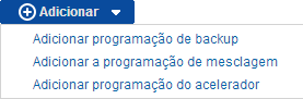 Fazer backup agora - Programação