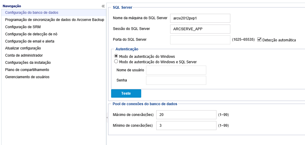 Recuperar usando uma VM no modo de espera virtual do VMware ou uma