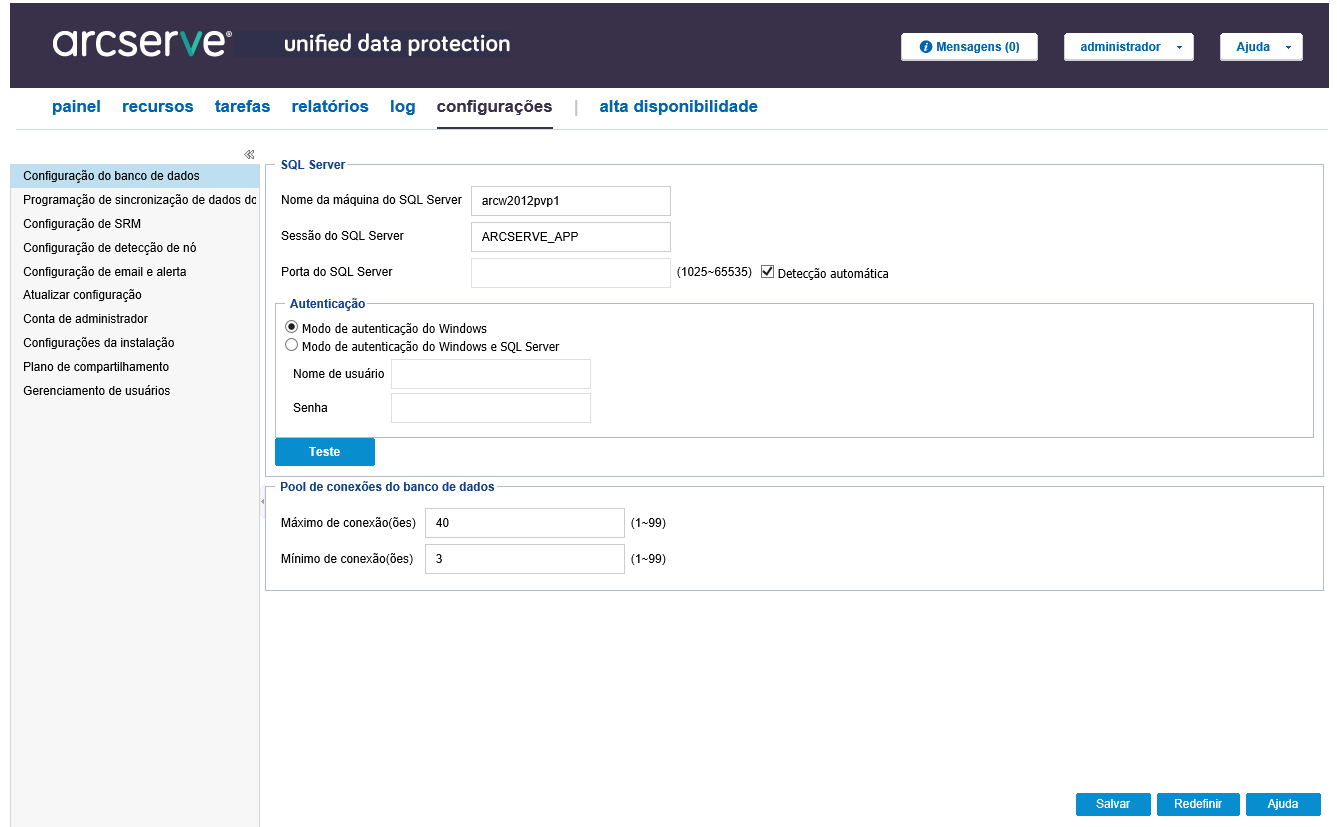 Recuperar usando uma VM no modo de espera virtual do VMware ou uma VM  instantânea