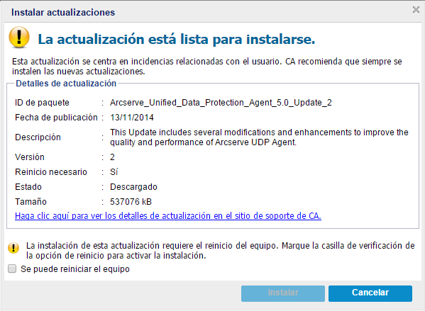 APM cad2d--Update Details Dialog-W