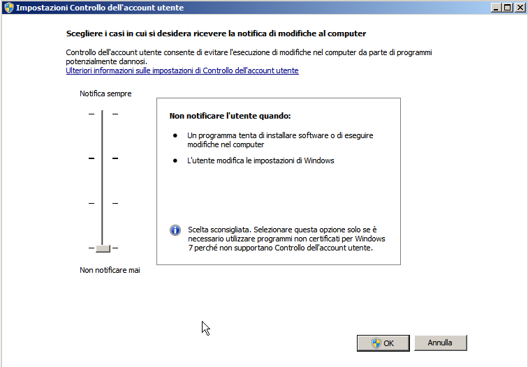 Risoluzione dei problemi - Cartella non visualizzata nella visualizzazione 2 di D2D