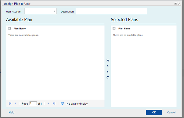 Assign plan to user