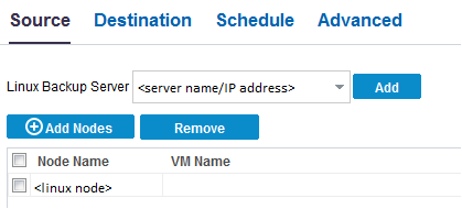 Select the task for Linux