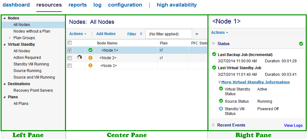Navigating Arcserve UDP